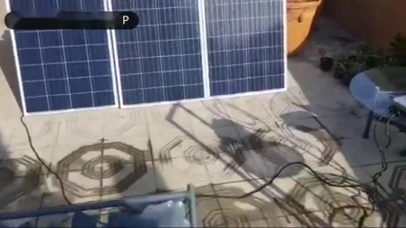 太陽光発電直流高圧昇圧水上ポンプシステム